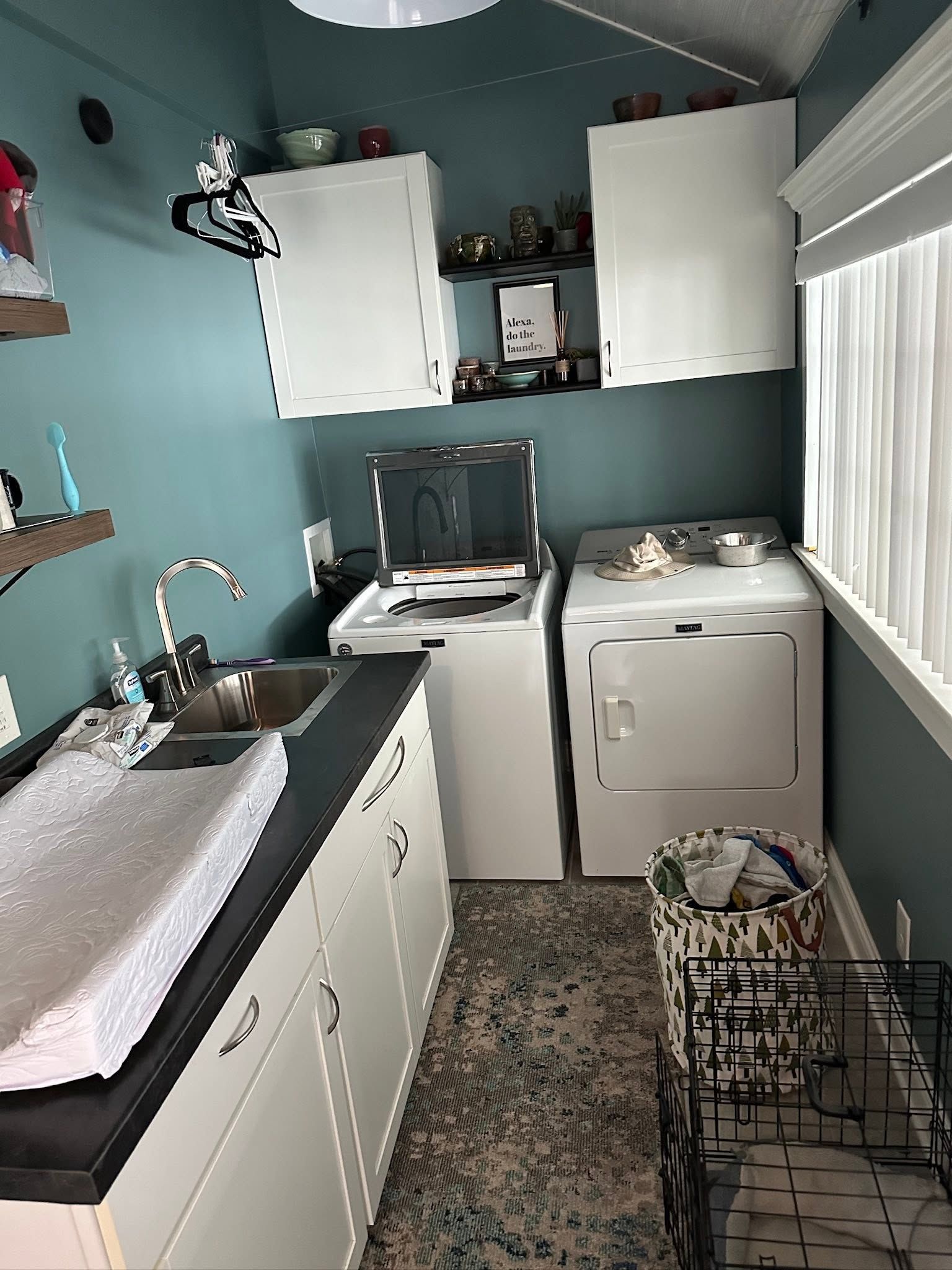Before and after - before