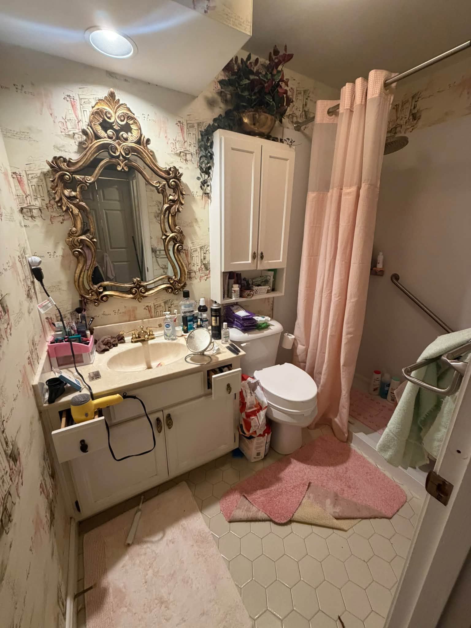 Before and after - before