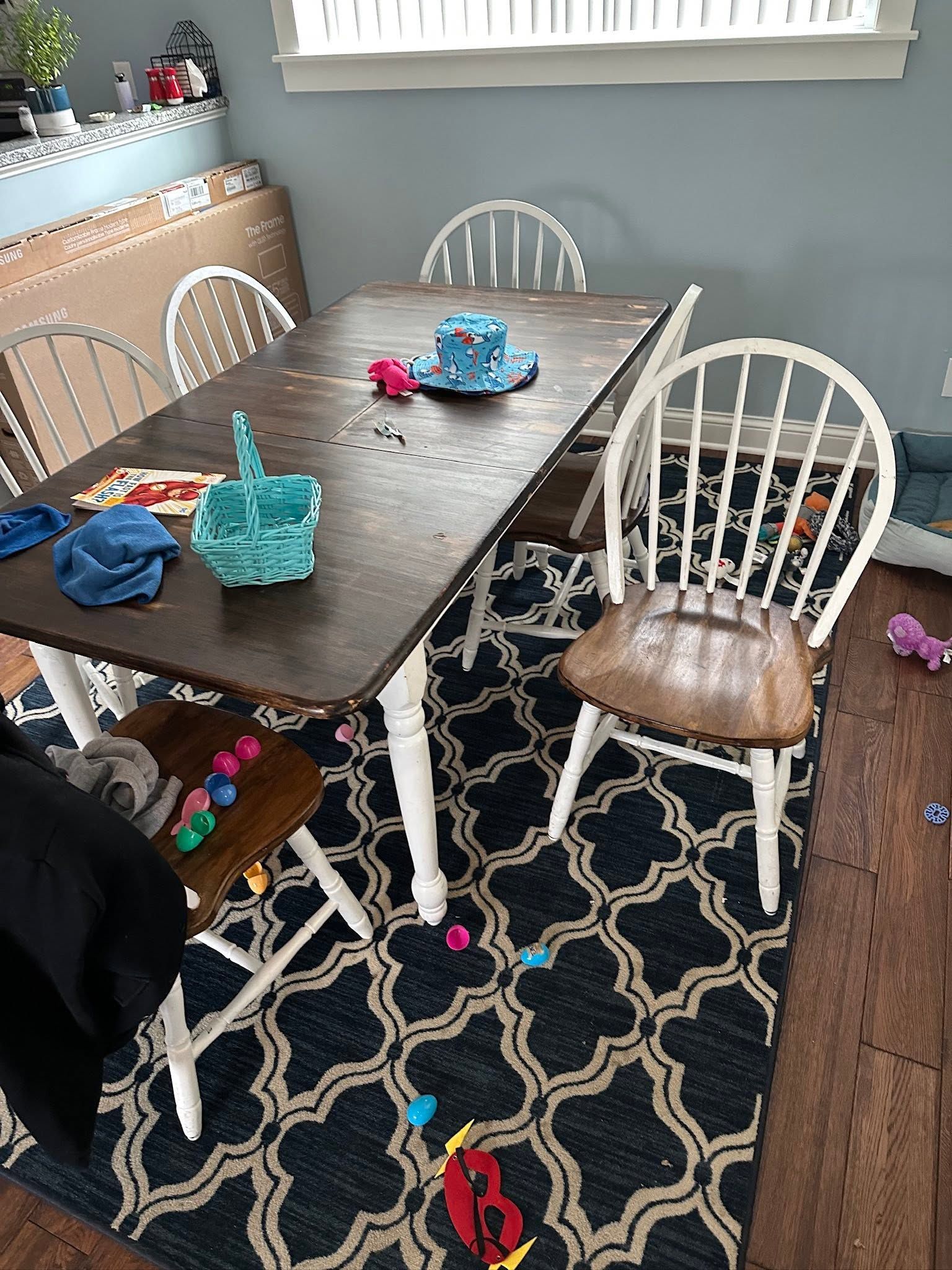 Before and after - before