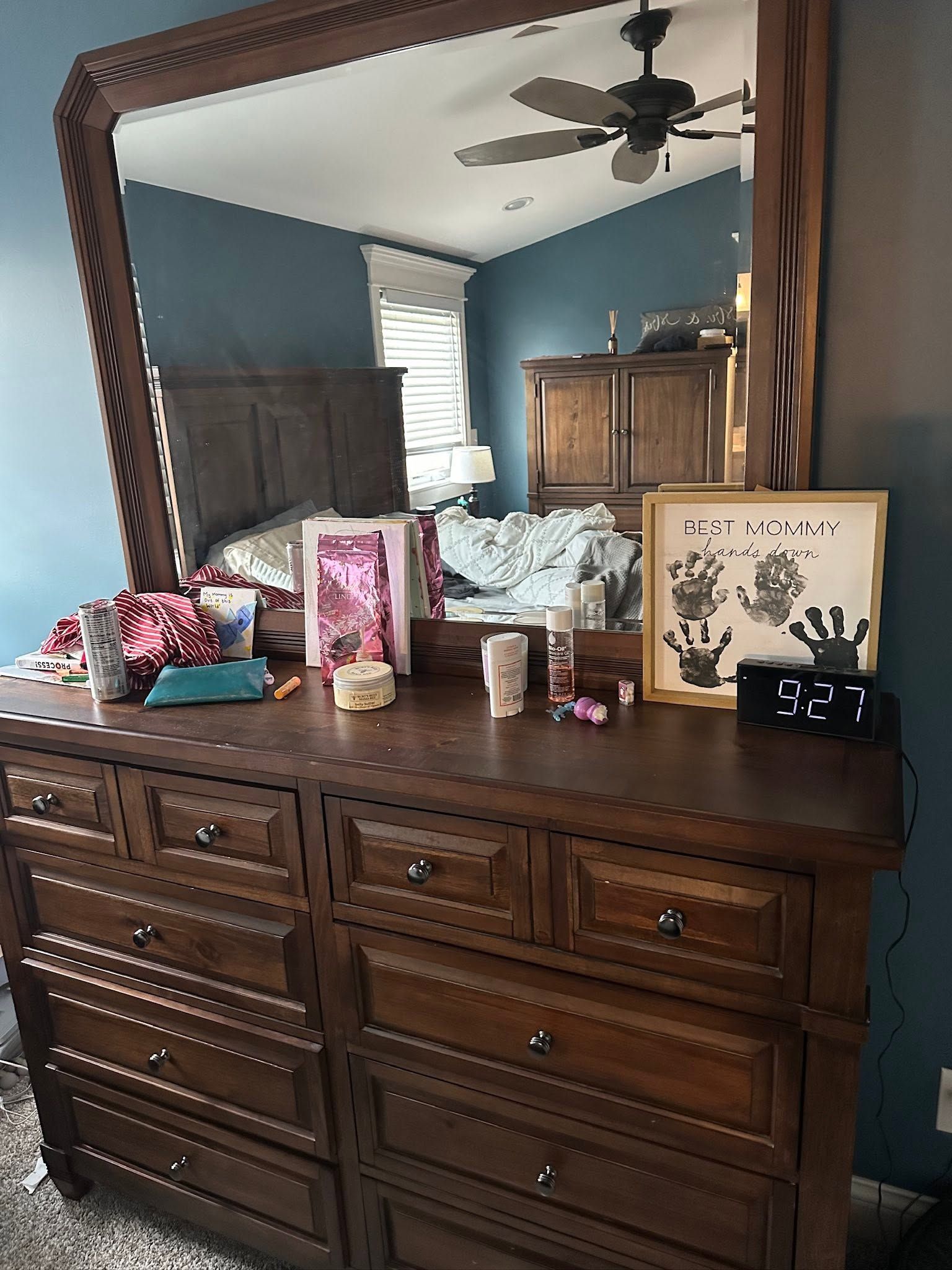 Before and after - before