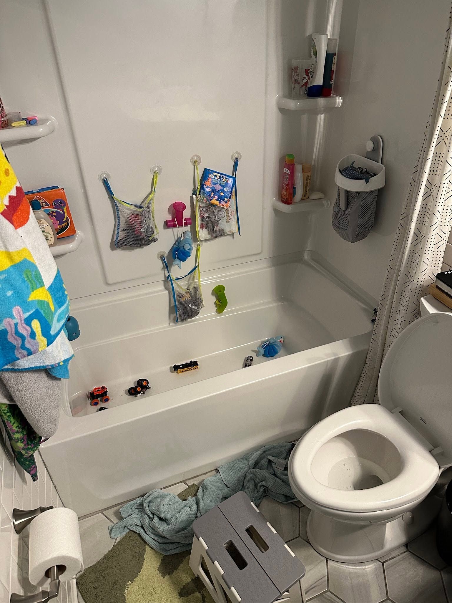 Before and after - before