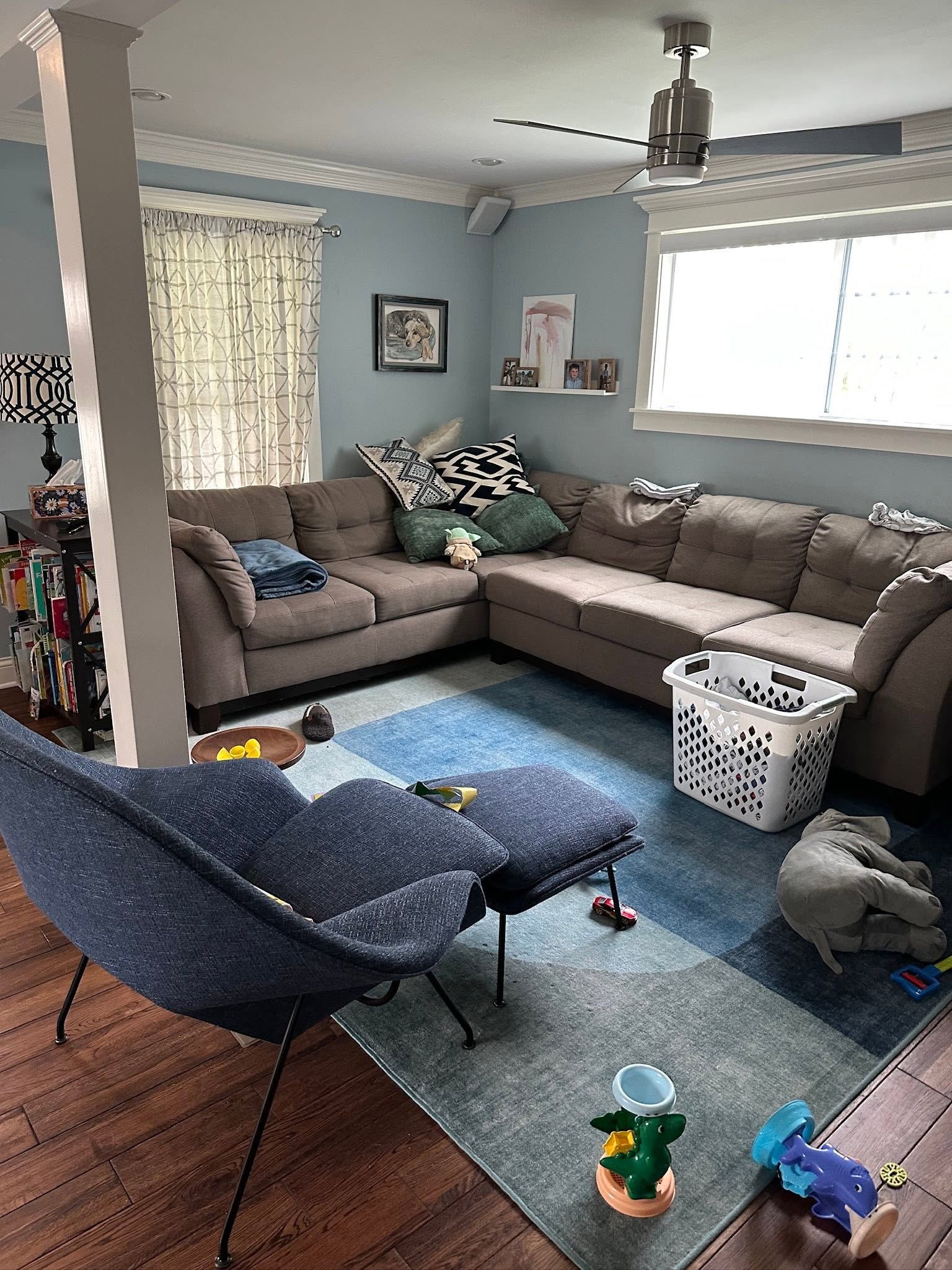 Before and after - before